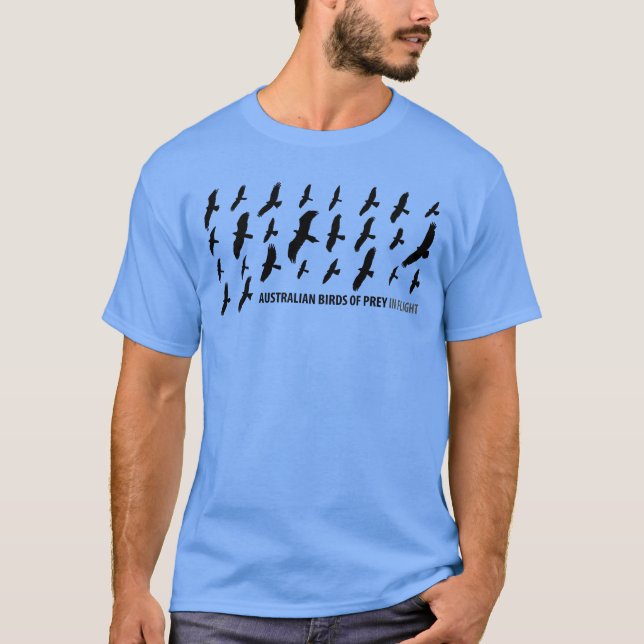 Australien Fåglar till Be under flygning T Shirt (Framsida)