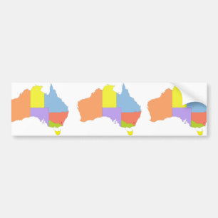 Australien Färgkart, Australien Bildekal