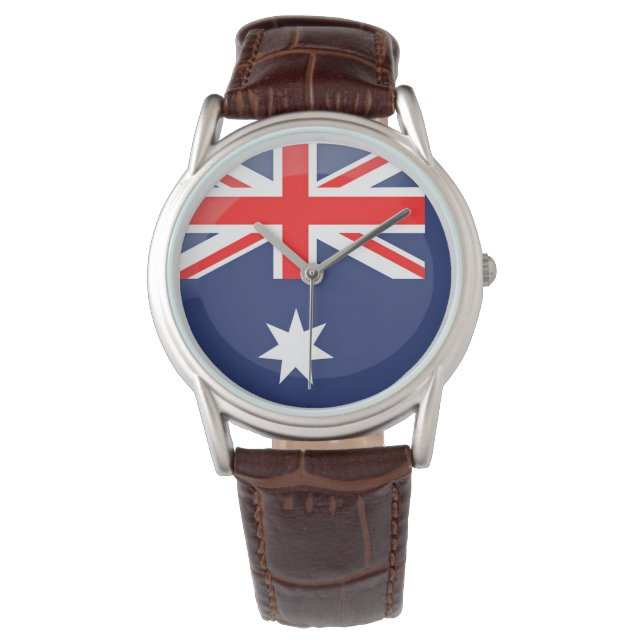 Australien flagga armbandsur (Framsida)