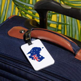 Australien flagga bagagebricka