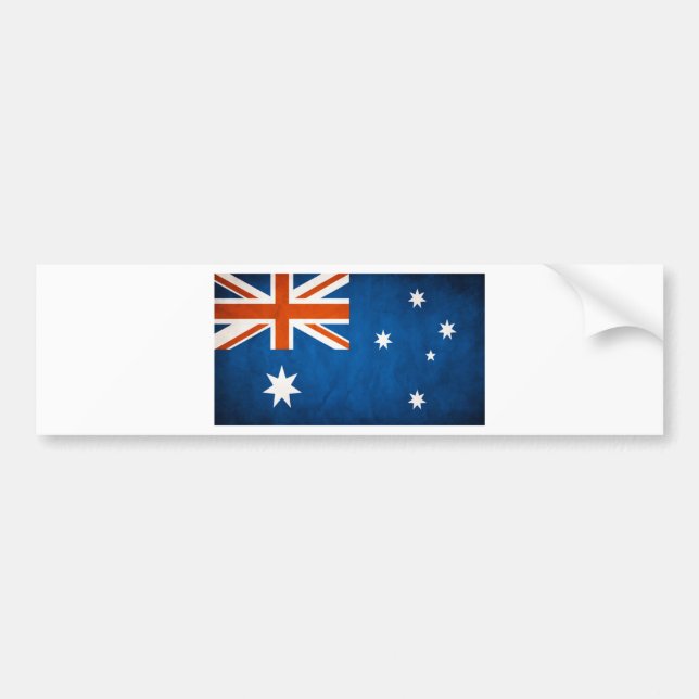 Australien flagga bildekal (Framsidan)