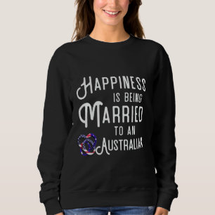 Australien Flagga Bröllop-årsdagen för Förlovninge T Shirt