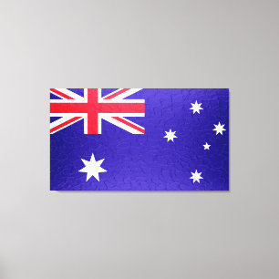 Australien Flagga Canvastryck