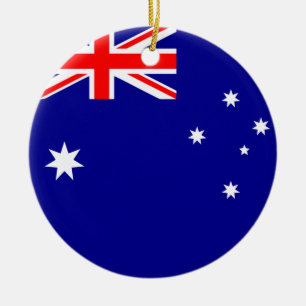 Australien Flagga Ceramic Ornament