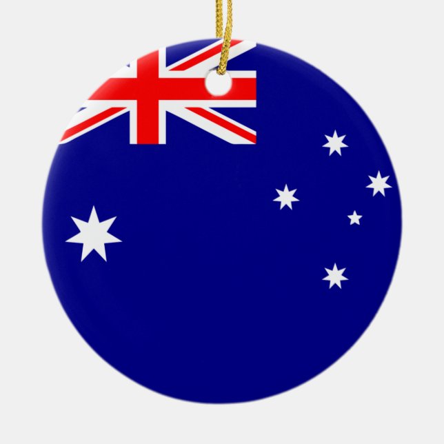 Australien Flagga Ceramic Ornament (Framsidan)