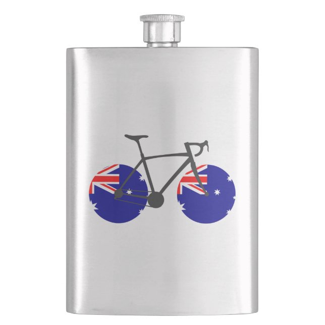 Australien Flagga Cycling Fickplunta (Framsidan)