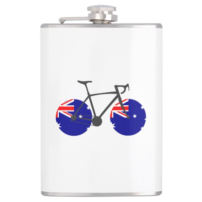 Australien Flagga Cycling Fickplunta (Framsidan)