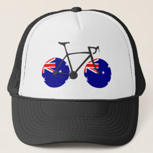 Australien Flagga Cycling Keps