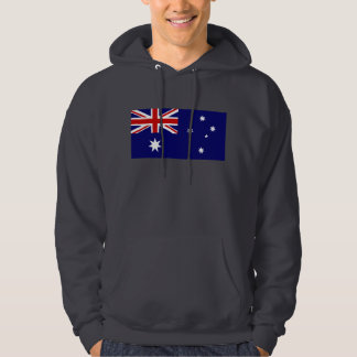 Australien flagga hoodie