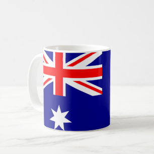 Australien Flagga Kaffemugg