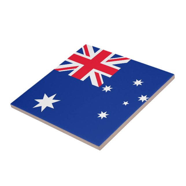 Australien flagga kakelplatta (Sidan)