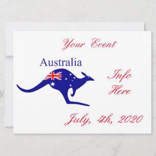 Australien Flagga Kangaroo Thunder_Cove