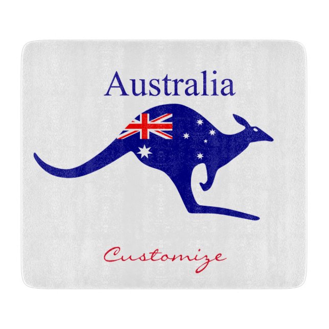 Australien Flagga Kangaroo Thunder_Cove (Framsidan)