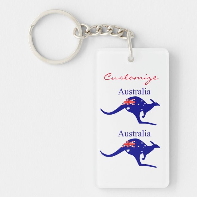 Australien Flagga Kangaroo Thunder_Cove (Framsidan)