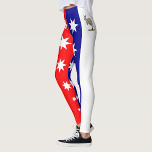 Australien Flagga ~Kangaroo ~ Unik design ~ Leggings