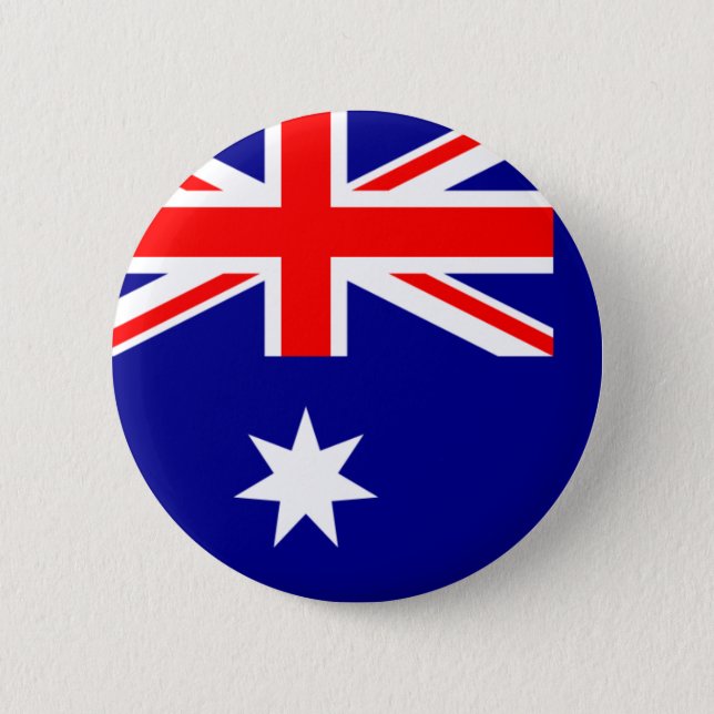 Australien flagga knapp (Framsida)