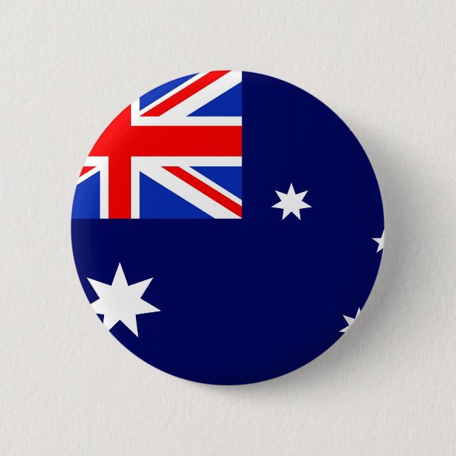 Australien flagga knapp (Framsida)