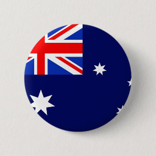 Australien flagga knapp