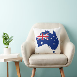 Australien flagga kudde