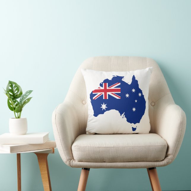 Australien flagga kudde (Stol)