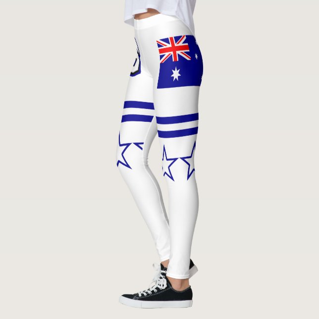 Australien Flagga Leggings (Vänster)