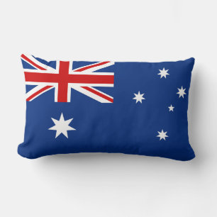 Australien flagga lumbarkudde