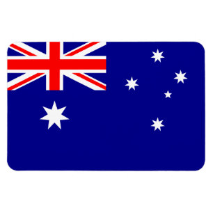 Australien Flagga Magnet