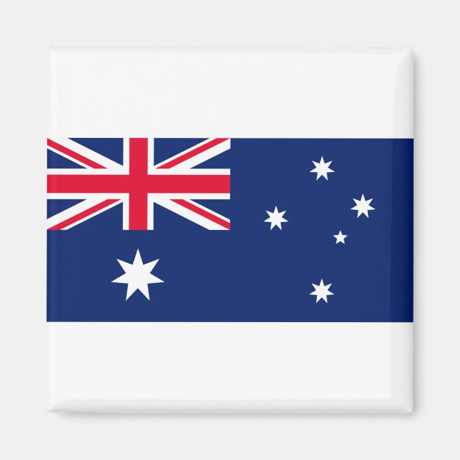Australien Flagga Magnet (Framsidan)