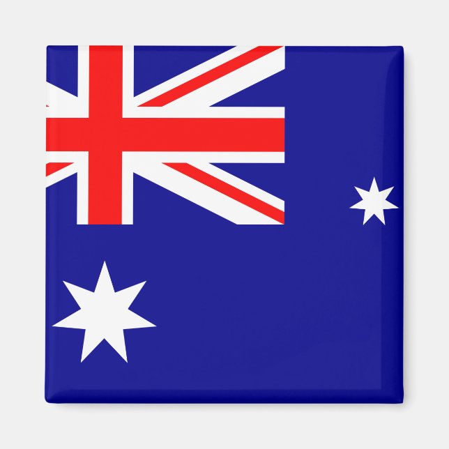 Australien flagga magnet (Framsidan)