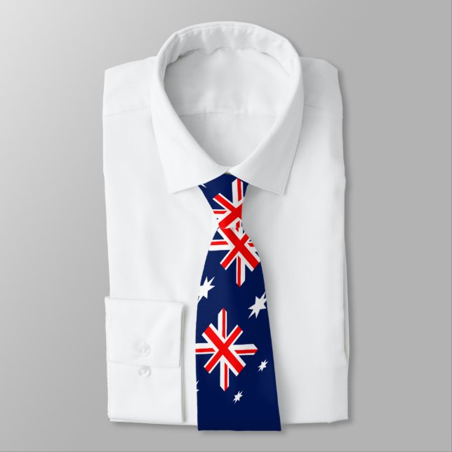 Australien flagga mönster slips (Bunden)