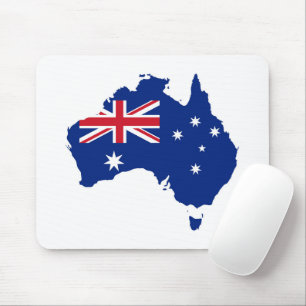 Australien flagga musmatta