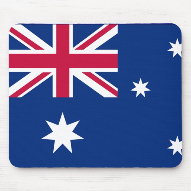 Australien flagga musmatta (Framsidan)