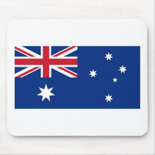 Australien flagga musmatta