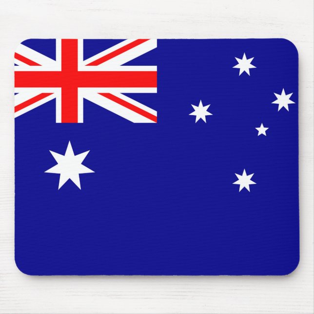 Australien Flagga Musmatta (Framsidan)
