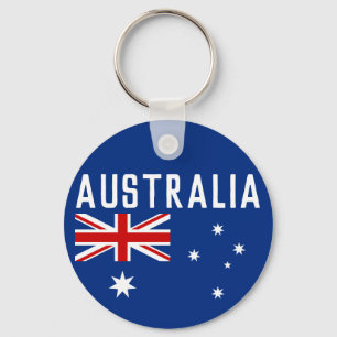 Australien flagga nyckelring