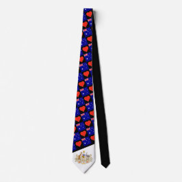 Australien Flagga och Heart Australia National Pri Slips