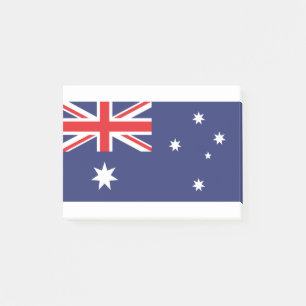 Australien Flagga Post-it Block
