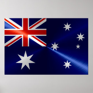 Australien Flagga Poster