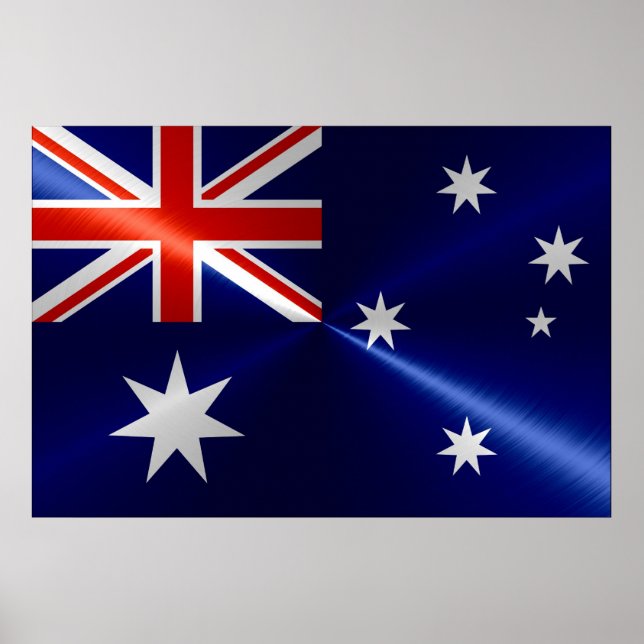 Australien Flagga Poster (Framsidan)