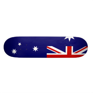 Australien flagga skateboard bräda 20,5 cm