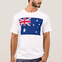 Australien flagga t-shirt