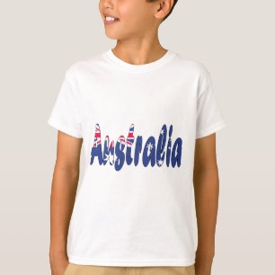 Australien flagga t shirt