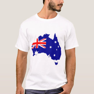 australien-flagga t shirt