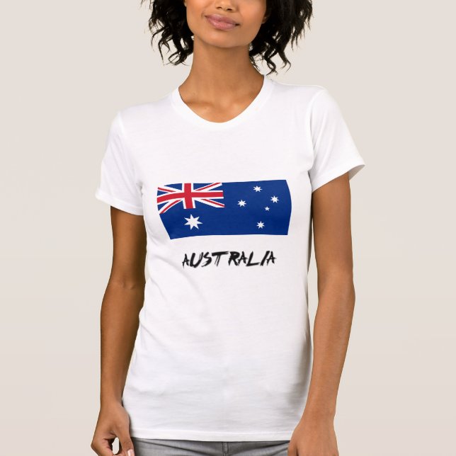 Australien Flagga Tee (Framsida)
