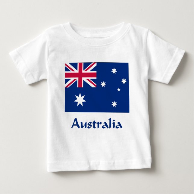 Australien flagga tee (Framsida)