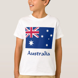 Australien flagga tee