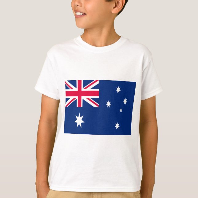Australien flagga tee (Framsida)
