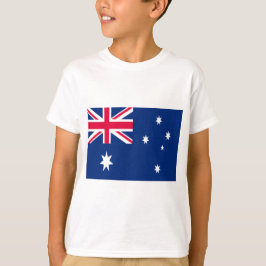 Australien flagga tee shirt
