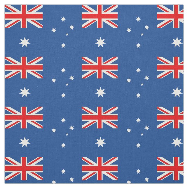 Australien Flagga Tyg (Provkarta)