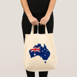 Australien flagga tygkasse